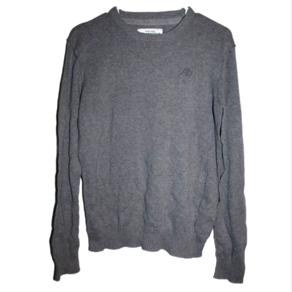 Men's Vintage Gray Knit Sweater